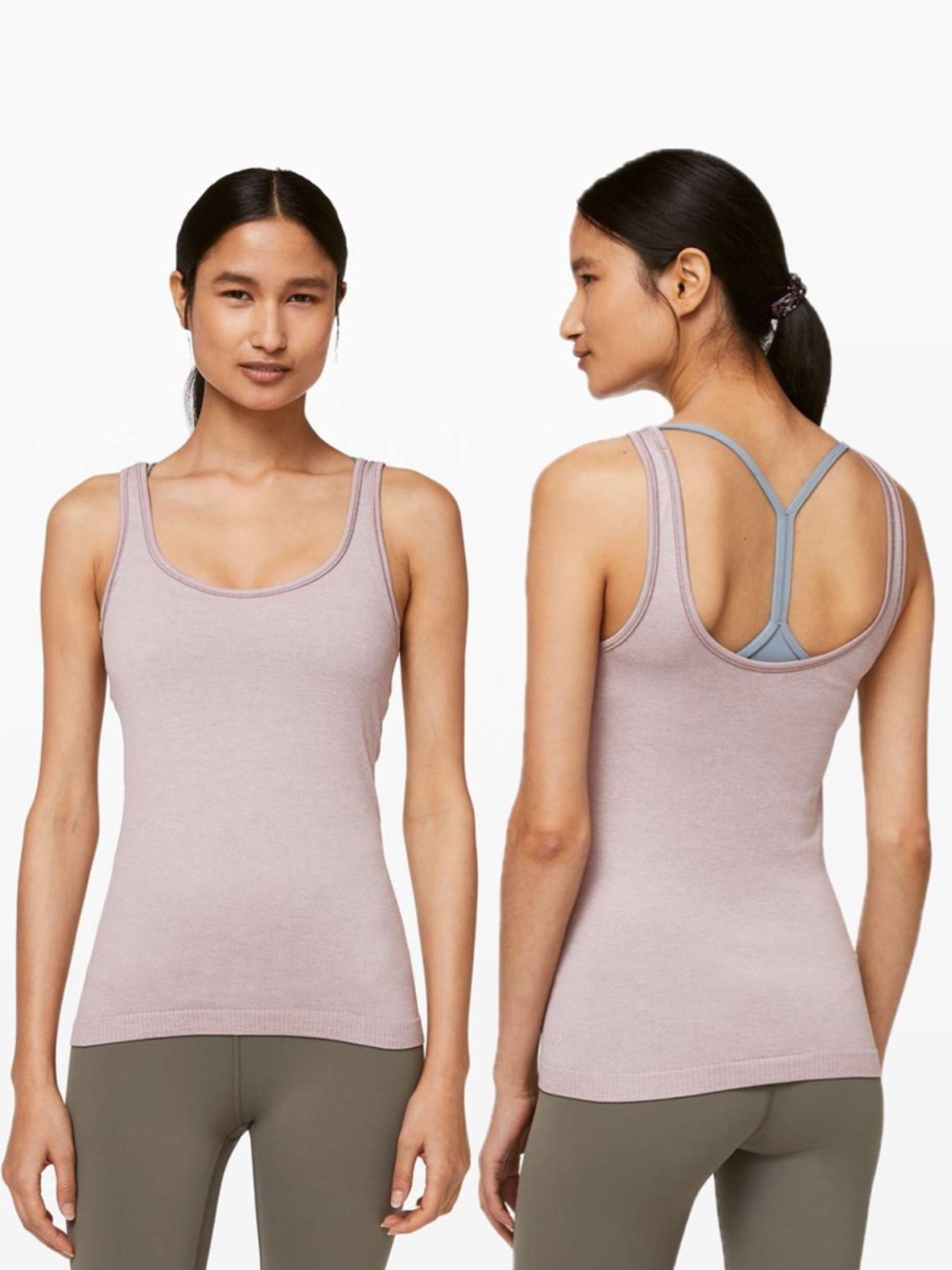 LULULEMON Seek Simplicity Tank in Powdered Mauve Sz. 4